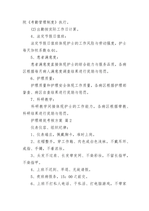 护理绩效考核方案.docx