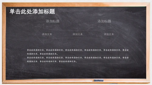对话框黑板毕业论文答辩通用PPT模板