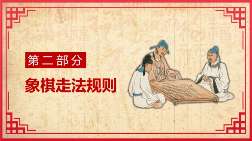 中国象棋比赛背景图通用PPT模板