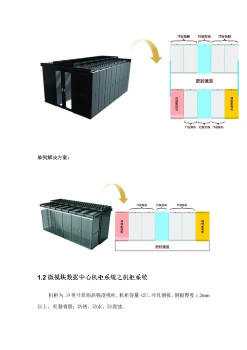 一套完整的微模块数据中心解决方案.docx