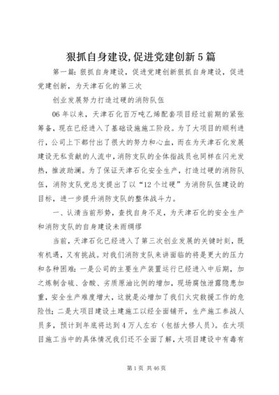 狠抓自身建设,促进党建创新5篇.docx