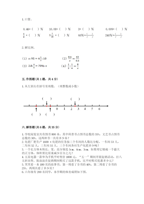 冀教版小升初数学模拟试卷及完整答案（网校专用）.docx