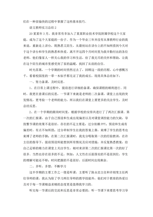 语文教师实习总结.docx