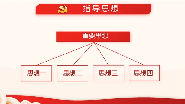 红色党支部开展工作总结汇报计划动态PPT模板