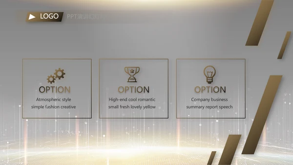 黑色炫酷互联网科技发布会PPT