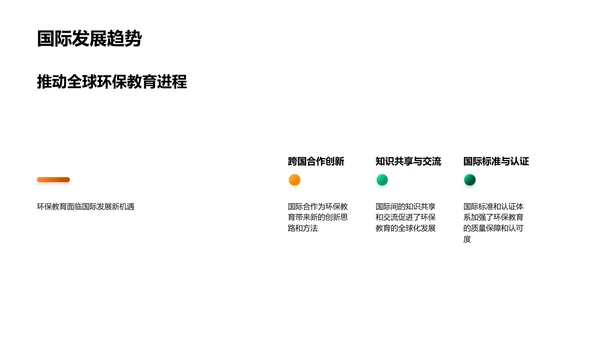 实践环保教育教学PPT模板