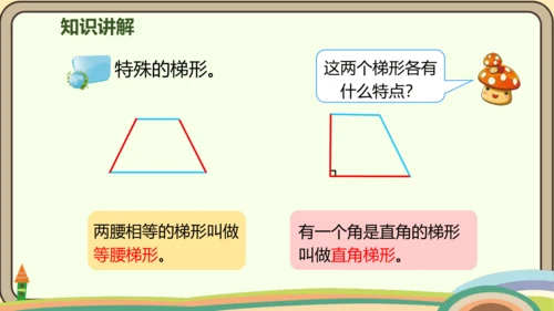 人教版数学四年级上册5.5 梯形的认识课件(共19张PPT)