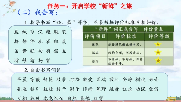 单元起始课：开启校园“新鲜”之旅 课件