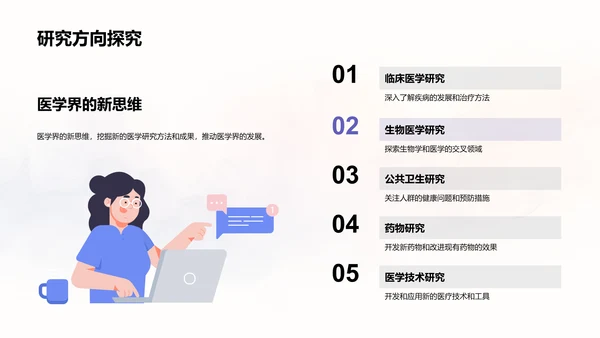 医学研究成果解读PPT模板