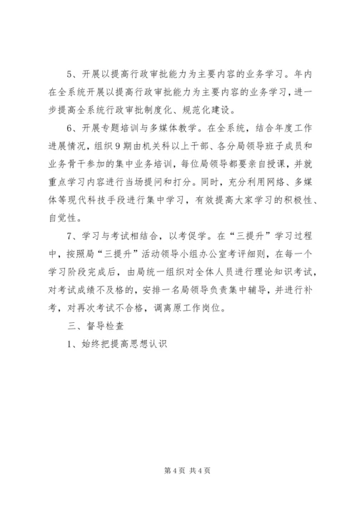 市环境保护局学习培训计划 (2).docx