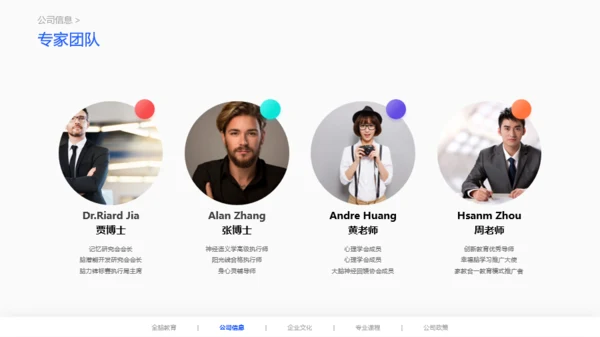 橙色早期全脑儿童教育项目说明会PPT案例