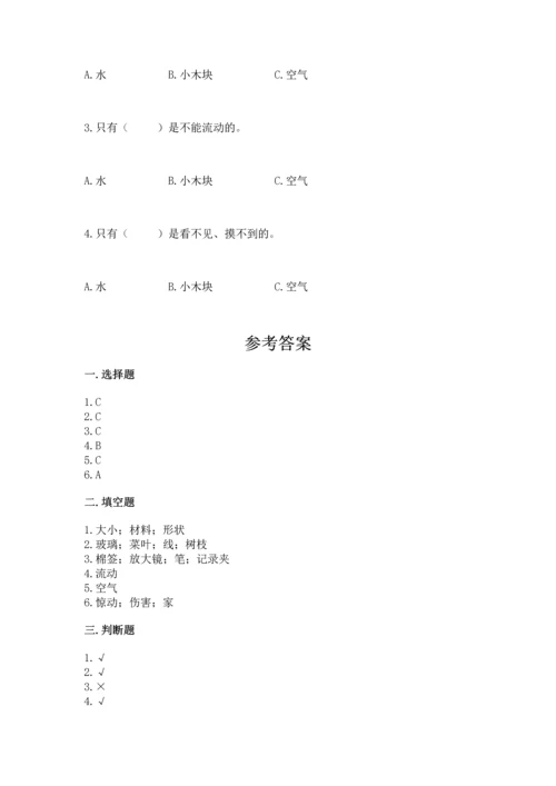 教科版一年级下册科学期末测试卷【重点】.docx