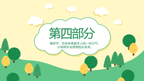 幼儿园植树节动态PPT