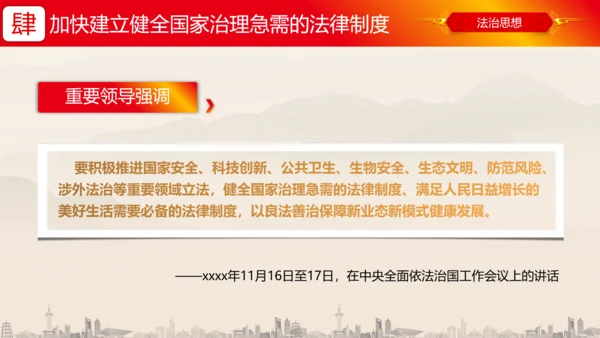建设中国特色社会主义法治体系PPT党课