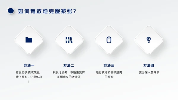 蓝色微粒体风演讲技巧培训