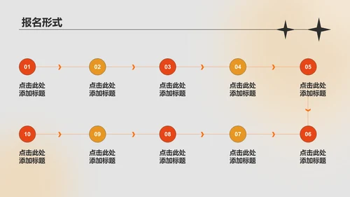 橙色创意梦想起航毕业答辩PPT