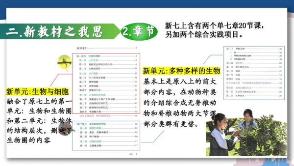 【开学必读】初中生物学新课标新教材解析和备课指导课件(共49张PPT)