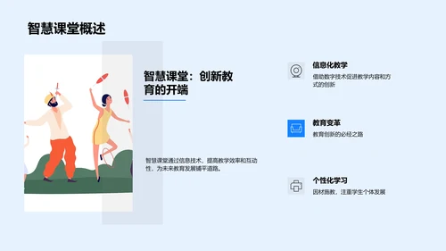 智慧课堂实施报告PPT模板