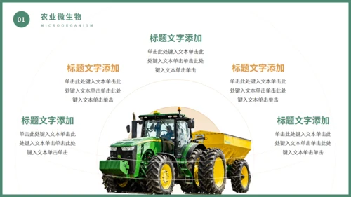 现代化农业机械粮食丰收通用PPT模板