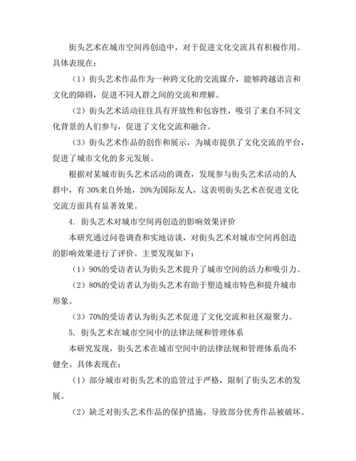 街头艺术：城市空间的再创造