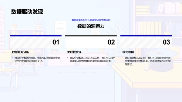 管理学研究报告PPT模板