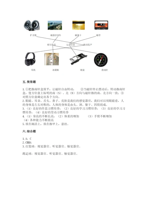 教科版小学科学二年级下册期末测试卷精华版.docx