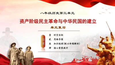 第三单元  资产阶级民主革命与中华民国的建立（复习课件）-【课堂无忧】新课标同步核心素养课堂
