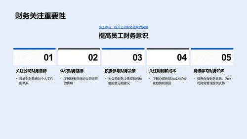 季度财务分析报告PPT模板