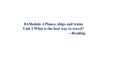 Unit 2 Reading and vocabulary-教学课件