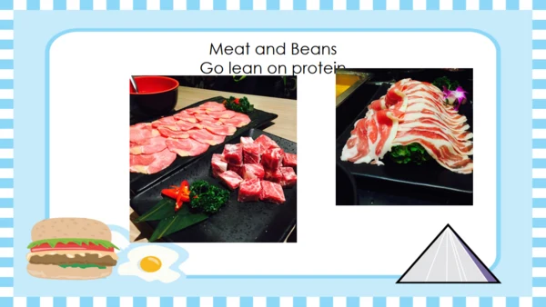 食物儿童英语教学通用PPT模板
