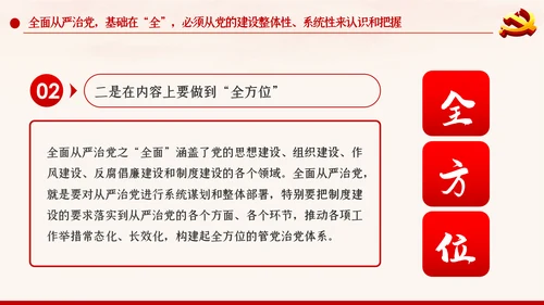 新时代全面从严治党反腐倡廉党课PPT模板