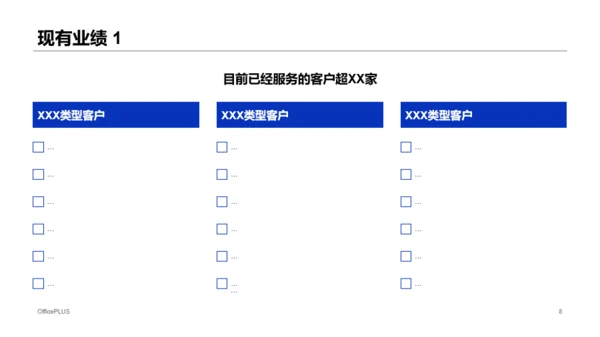 蓝色商务风商业办公项目计划书PPT模板