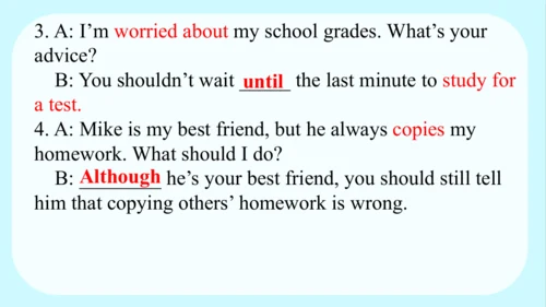 Unit 4 SectionA Grammar课件（人教版八下Unit 4 Why don’t yo