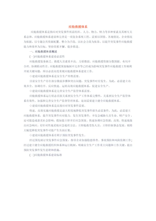 应急知识应急救援标准体系.docx