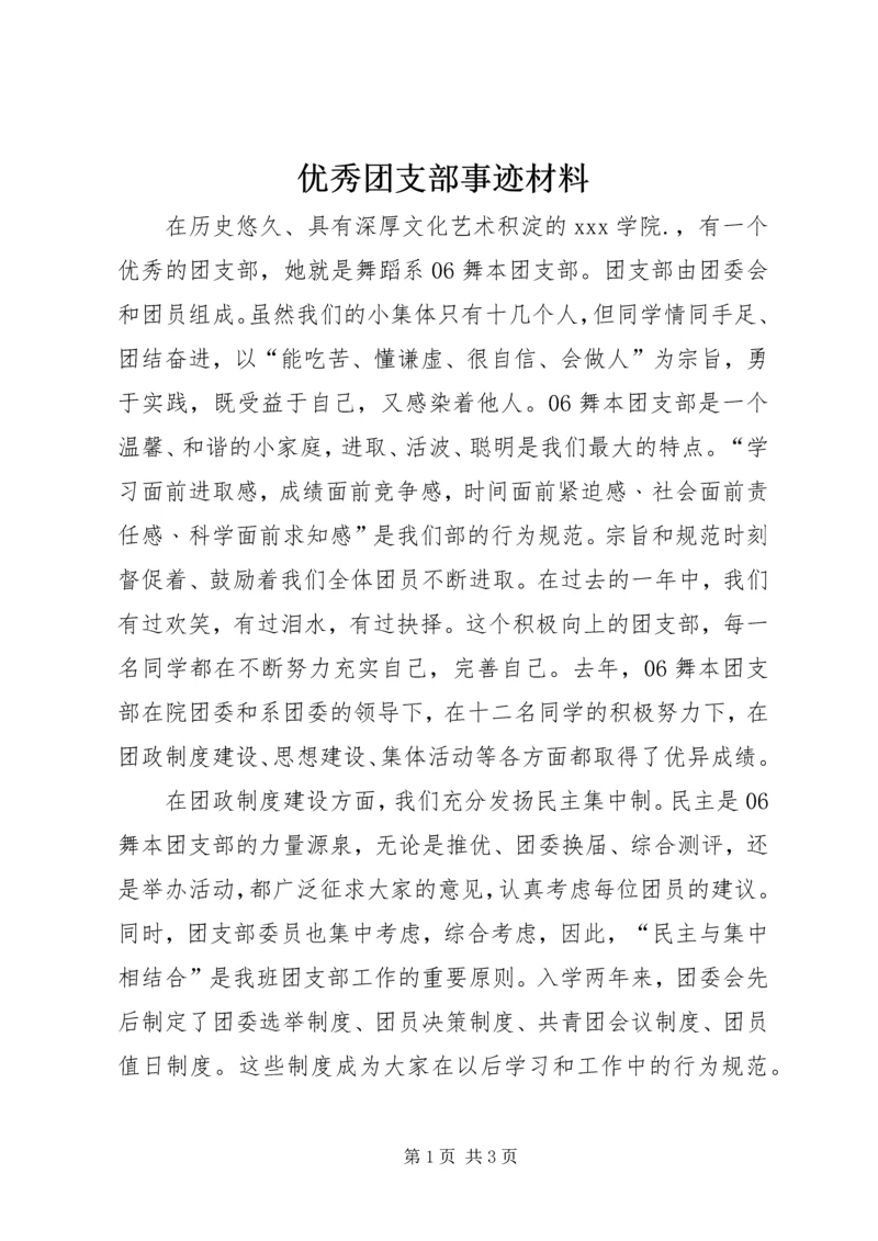 优秀团支部事迹材料 (7).docx