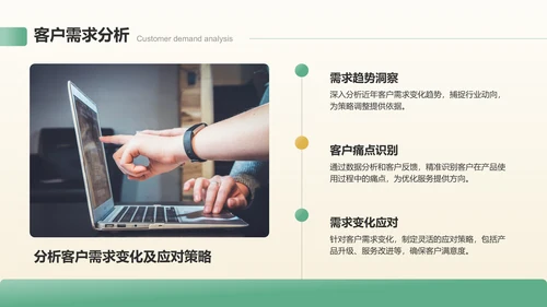 绿色3D风业务复盘报告PPT模板