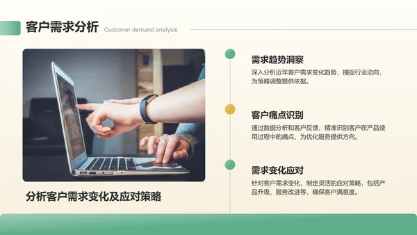 绿色3D风业务复盘报告PPT模板