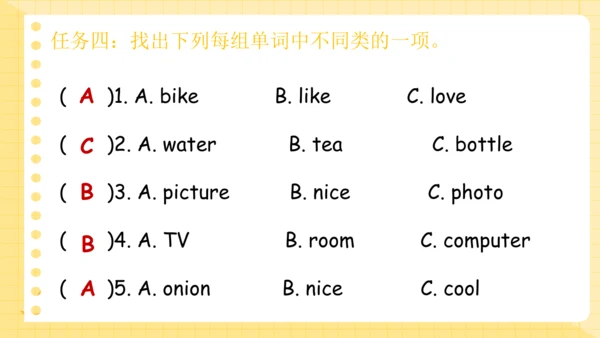 Unit 5 There is a big bed 复习课件（词组+句型+语音+语法+写作指导）