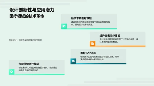 医学设计开题报告PPT模板