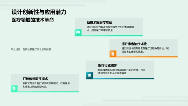 医学设计开题报告PPT模板