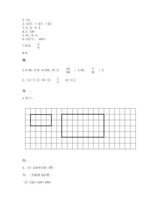 最新版贵州省贵阳市小升初数学试卷含答案【培优a卷】.docx