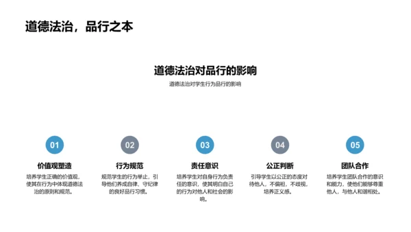 道德法治教育实践PPT模板