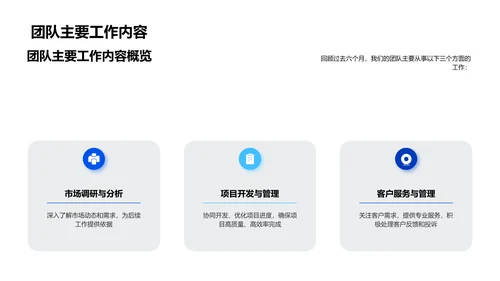 年中房产业务总结PPT模板