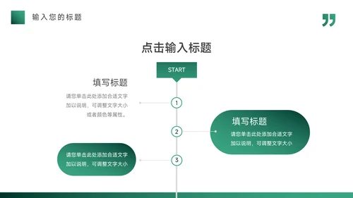 绿色渐变多图品牌营销策划PPT模板