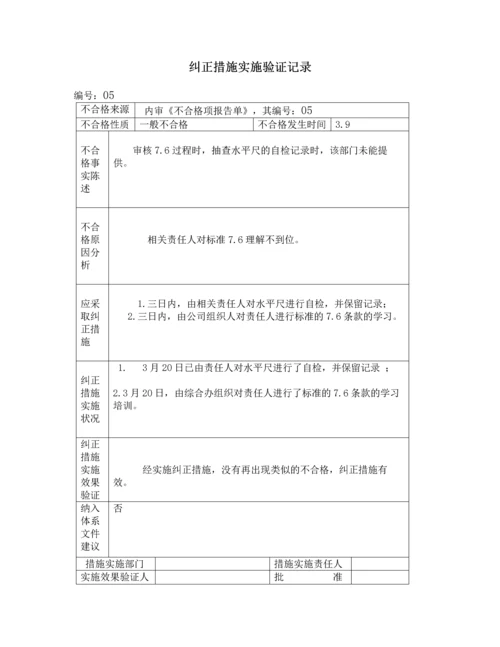 内审不合格报告.docx