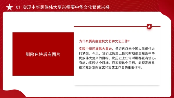 在文艺工作座谈会上的讲话全文学习PPT课件