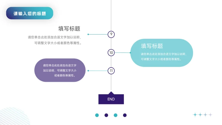 深蓝极简风市场调研分析PPT模板