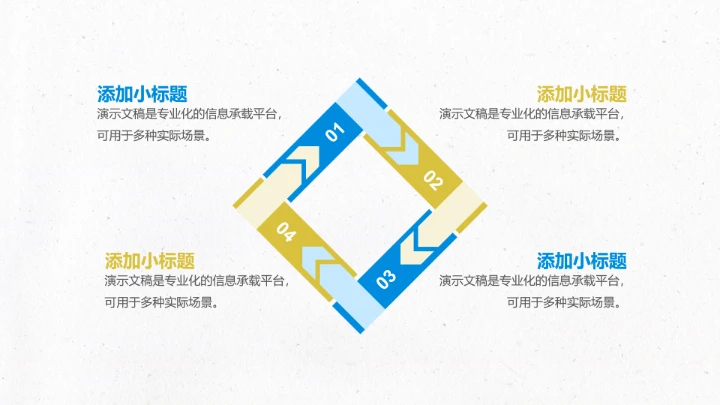 简约清新工作总结汇报PPT模板