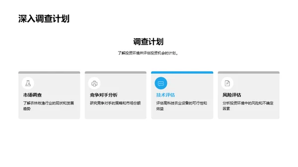 绿色农业投资策略
