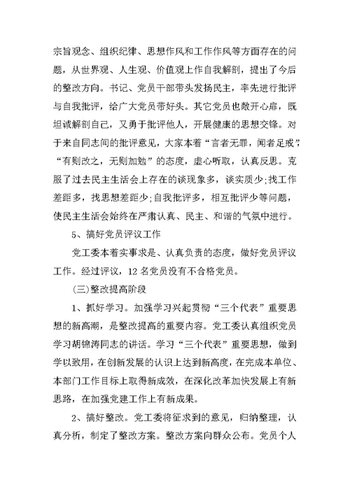 XX党的先进性教育总结